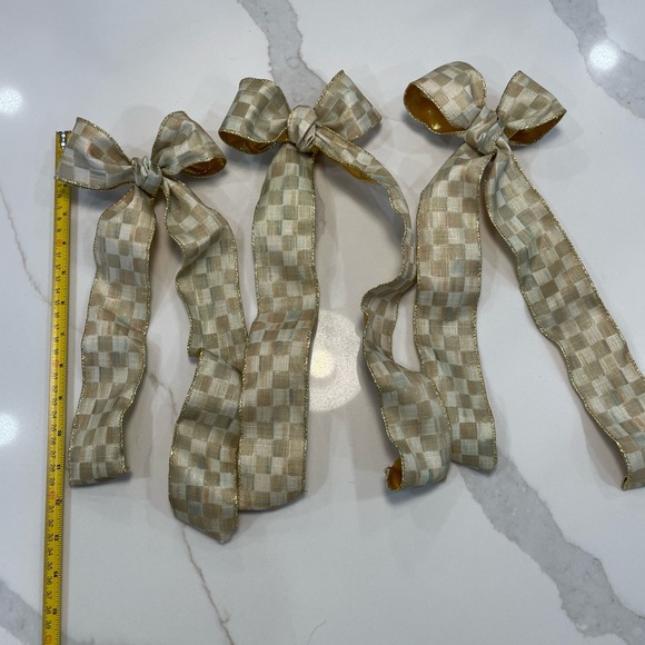 Mackenzie-Childs Parchment Check - Picture 9 of 10